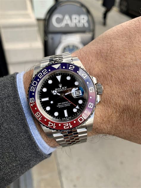 rolex gmt master 126710blro review.